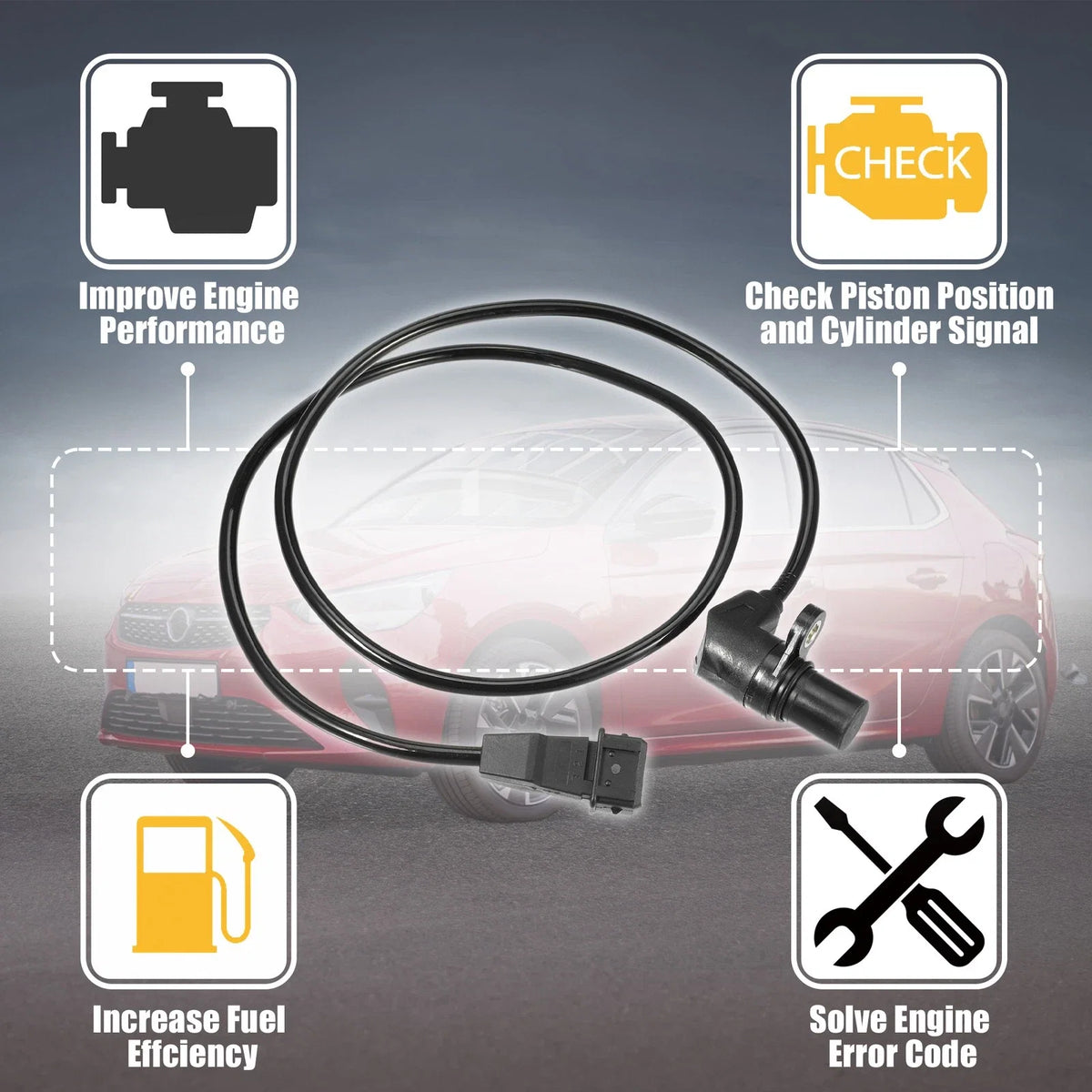 Crankshaft Position Sensor for Opel Astra (No. 92062490/90451441)