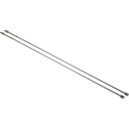 Set of 2 Stainless Radiator Support Rods for Ford Hotrod (1932–1936) 91134001