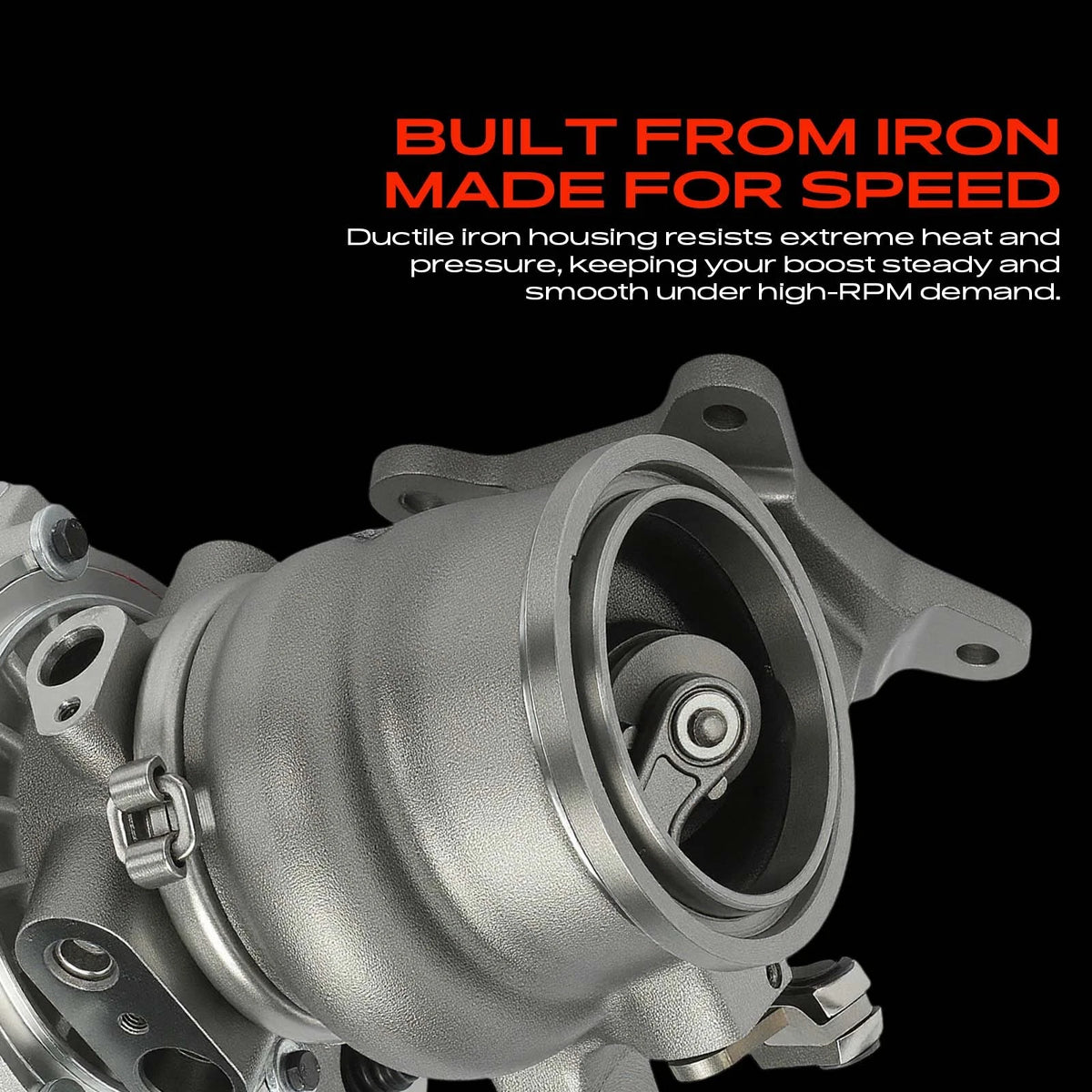 Turbocharger with Actuator for Volkswagen Atlas (2018–2022) Audi Q3 A3