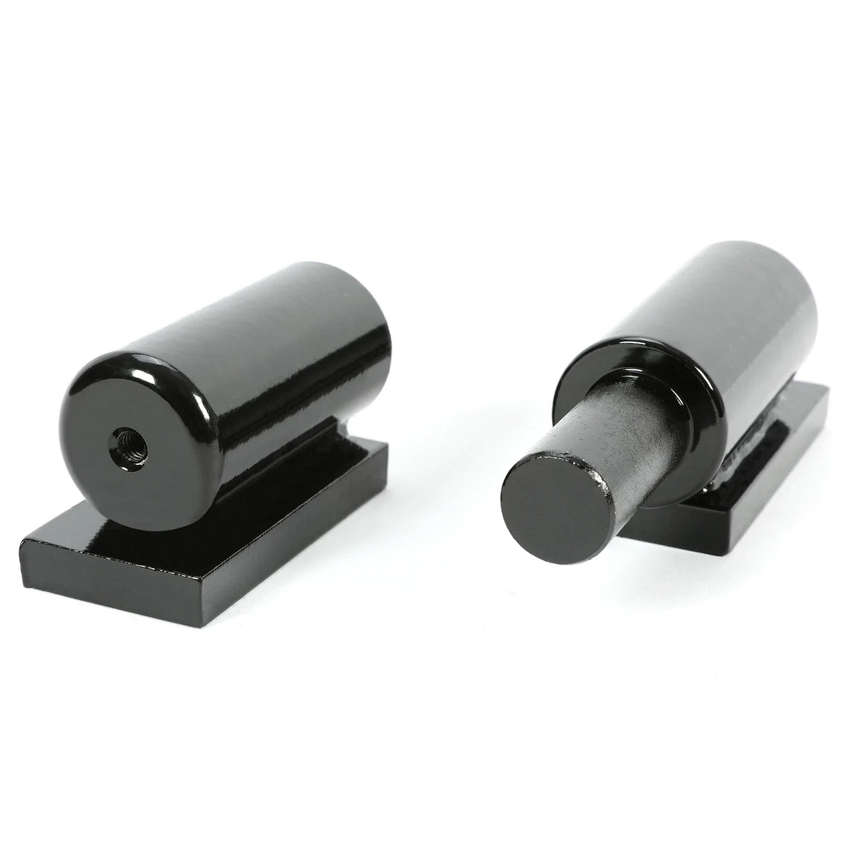 Set of 2 Heavy Duty 7" Barrel Hinges for Metal Gates and Doors