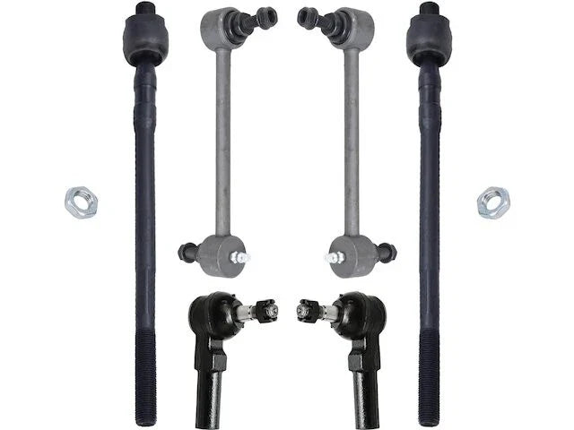 Front Tie Rod and Sway Bar Link Kit for Mazda Protege (1999–2000) RV182DJ