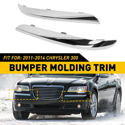 Bumper Trim Molding for Chrysler 300 (2011–2014) Chrome 68127941AB H