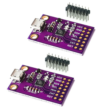 2X CP2112 Debug Board USB to SMBus I2C for CCS811 Sensor Module