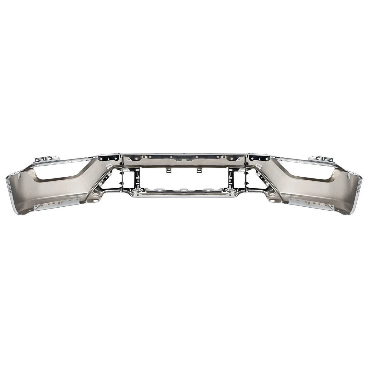 Front Bumper Face Bar Chrome for Ford F-150 (2021–2023) W/Fog Hole