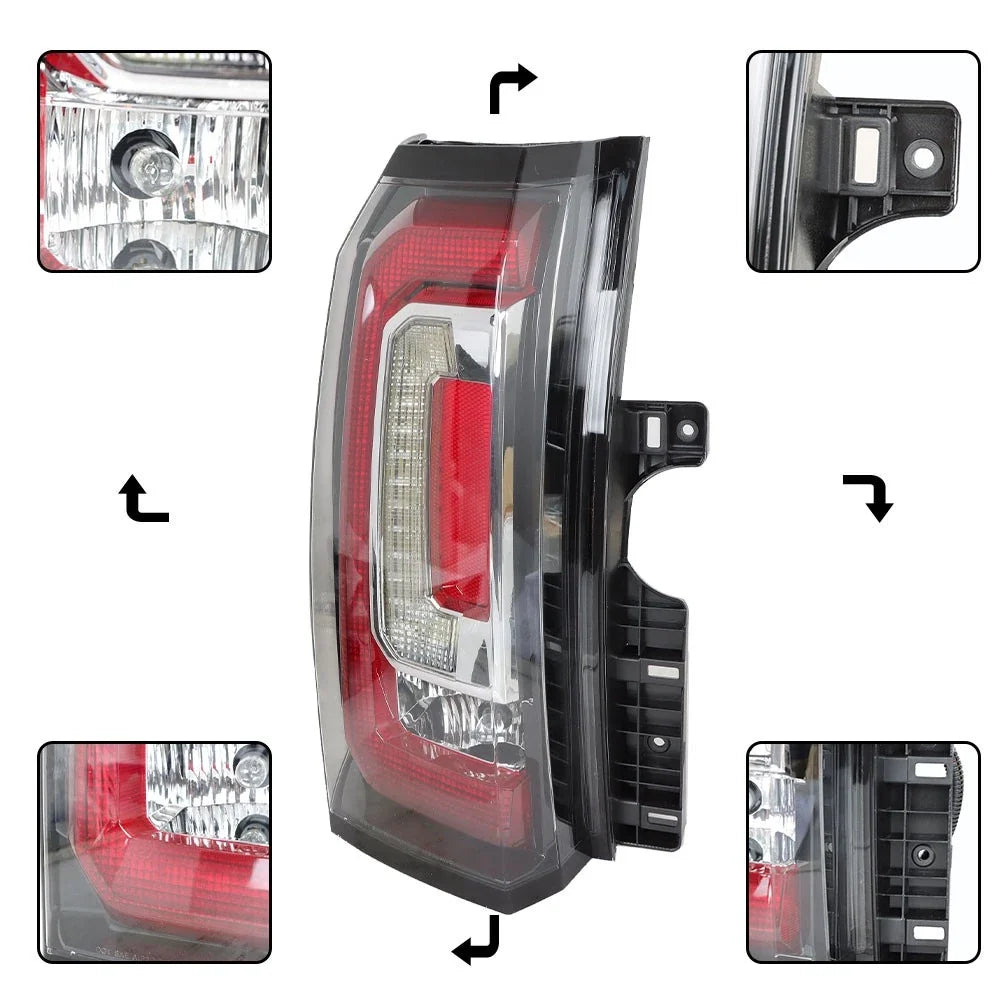 Set of 2 Rear Brake Tail Lights for GMC Yukon (2015–2020)