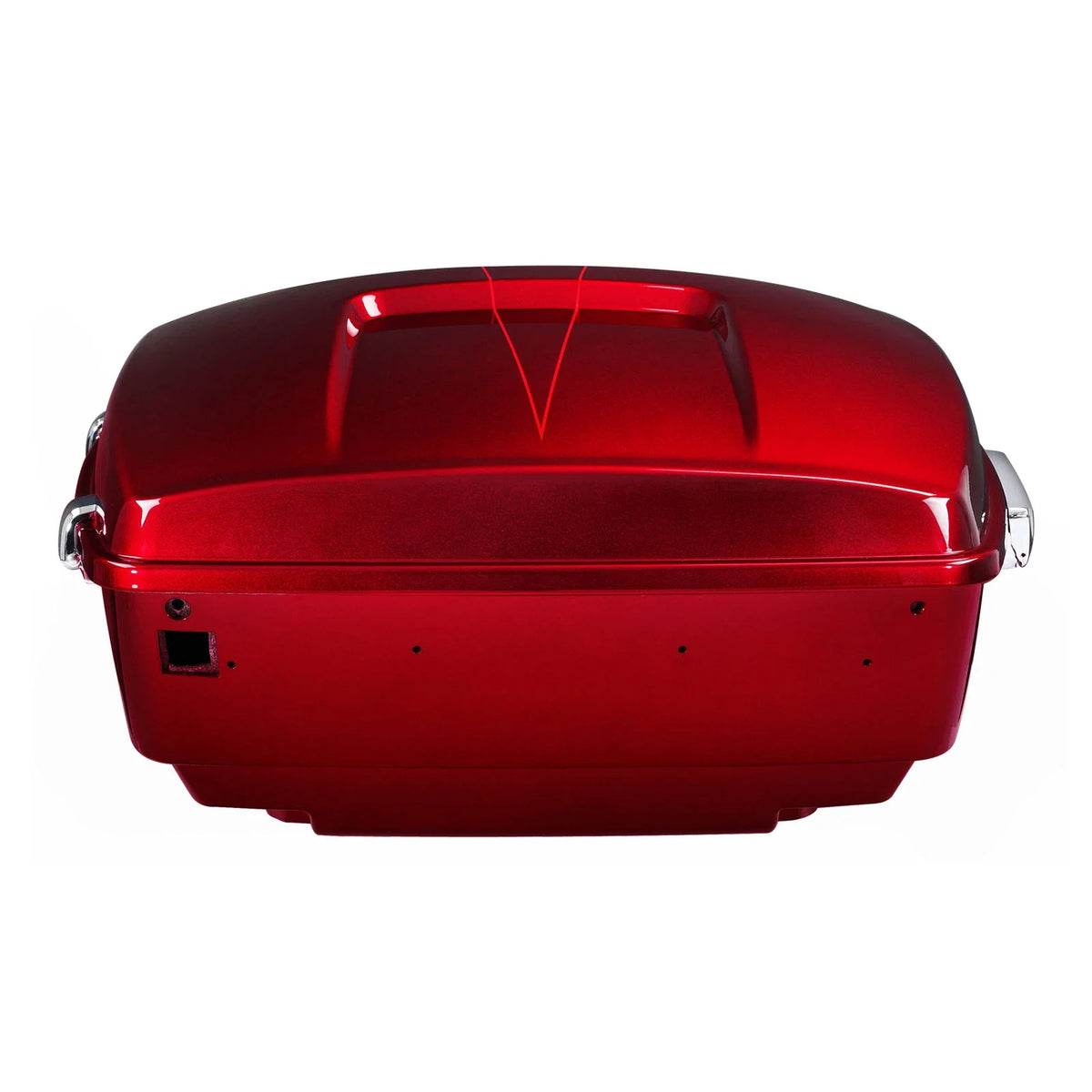 King Trunk for Harley Road Glide (2014–2025) Velocity Red Sunglo