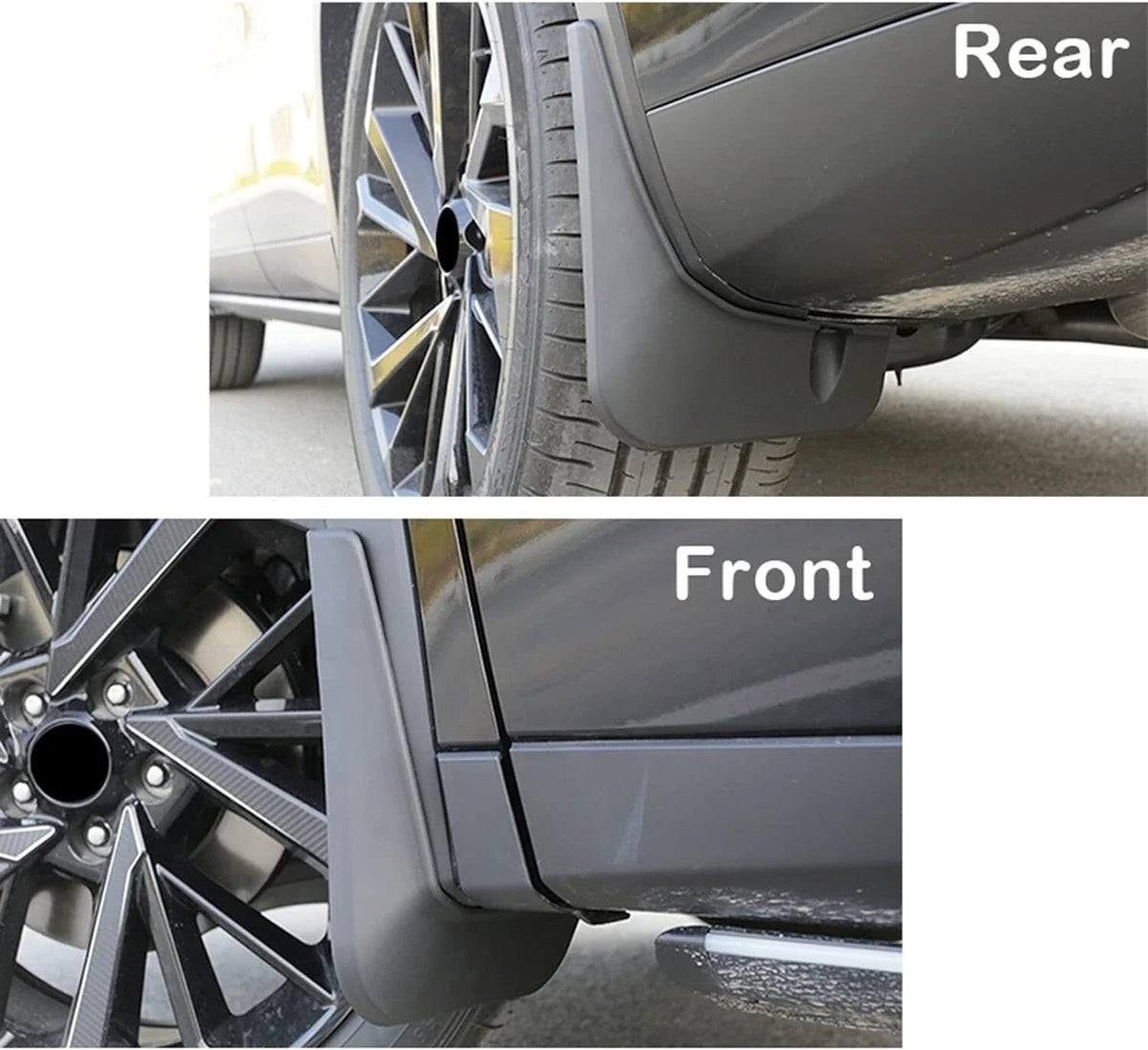 Set of 4 Mud Flaps for Mitsubishi Outlander (2022–2024)