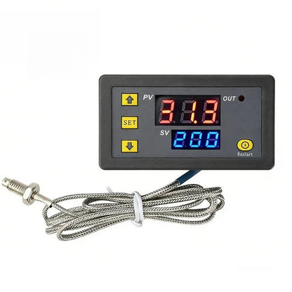 K Thermocouple Digital Temp Controller for Universal Applications (43mm x 79mm)