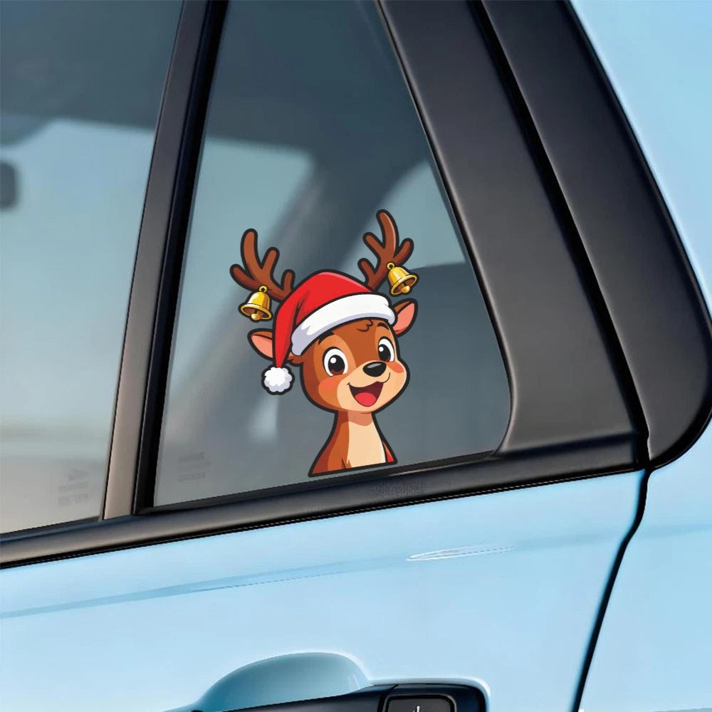 Reindeer Stickers for Car - Custom Vinyl Decals