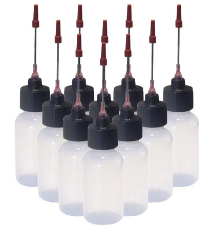 10X 1 OZ Bottles with Stainless Needle Tip for All Models
