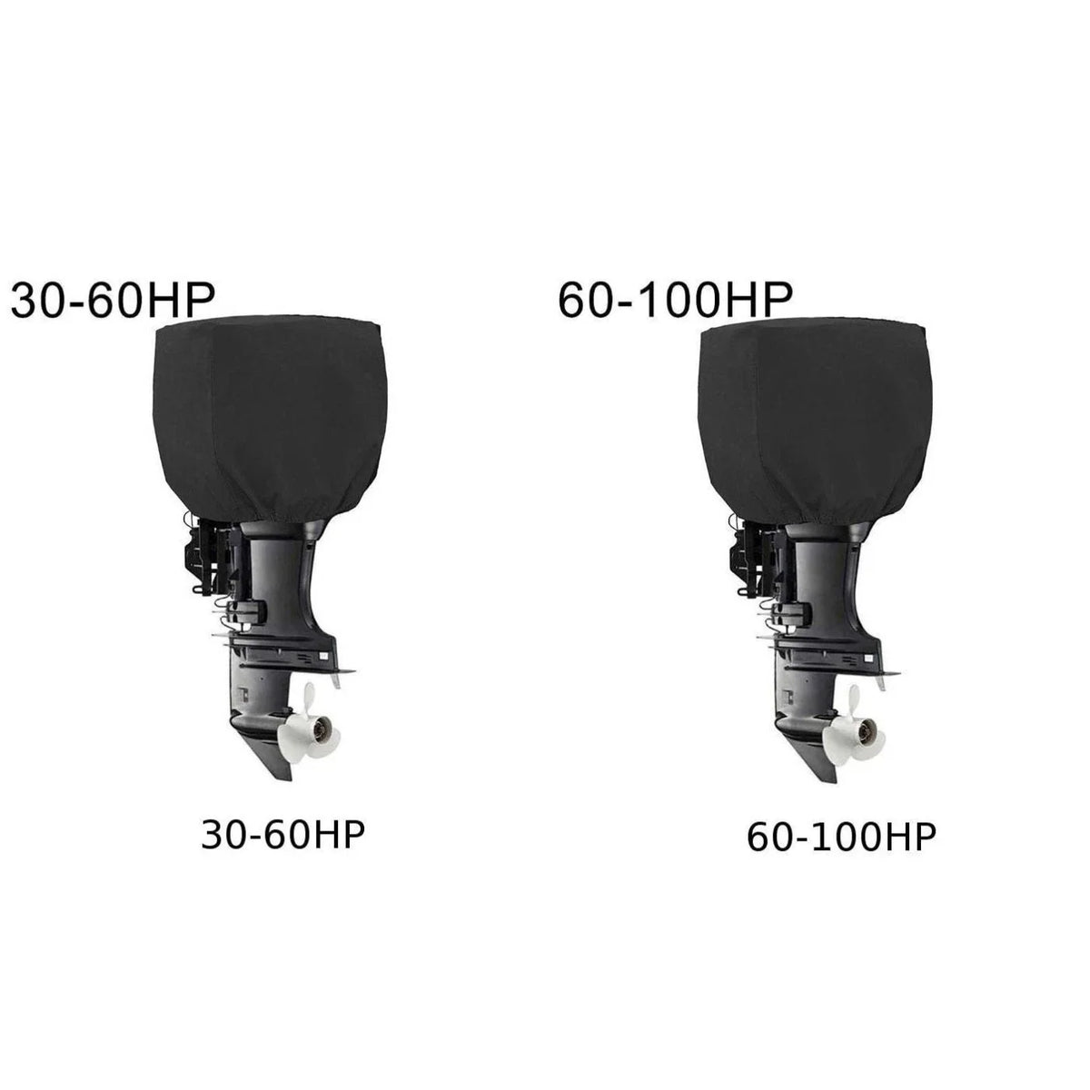 Outboard Engine Cover for 15-250HP (210D Oxford Fabric, PVC Coating)
