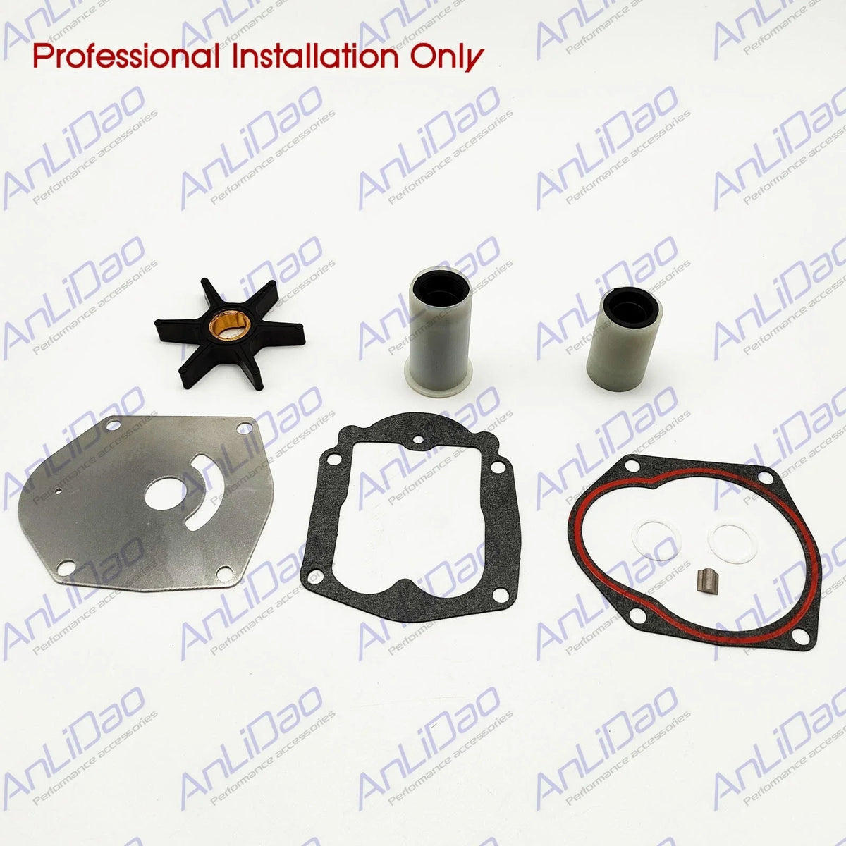 Water Pump Impeller Repair Kit for Mercury Mariner 25HP 30HP 40HP 50HP