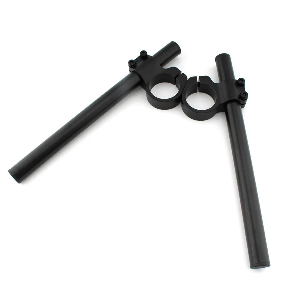 CNC High Lift Clip Ons for Honda CB350 (1972–1974) Black
