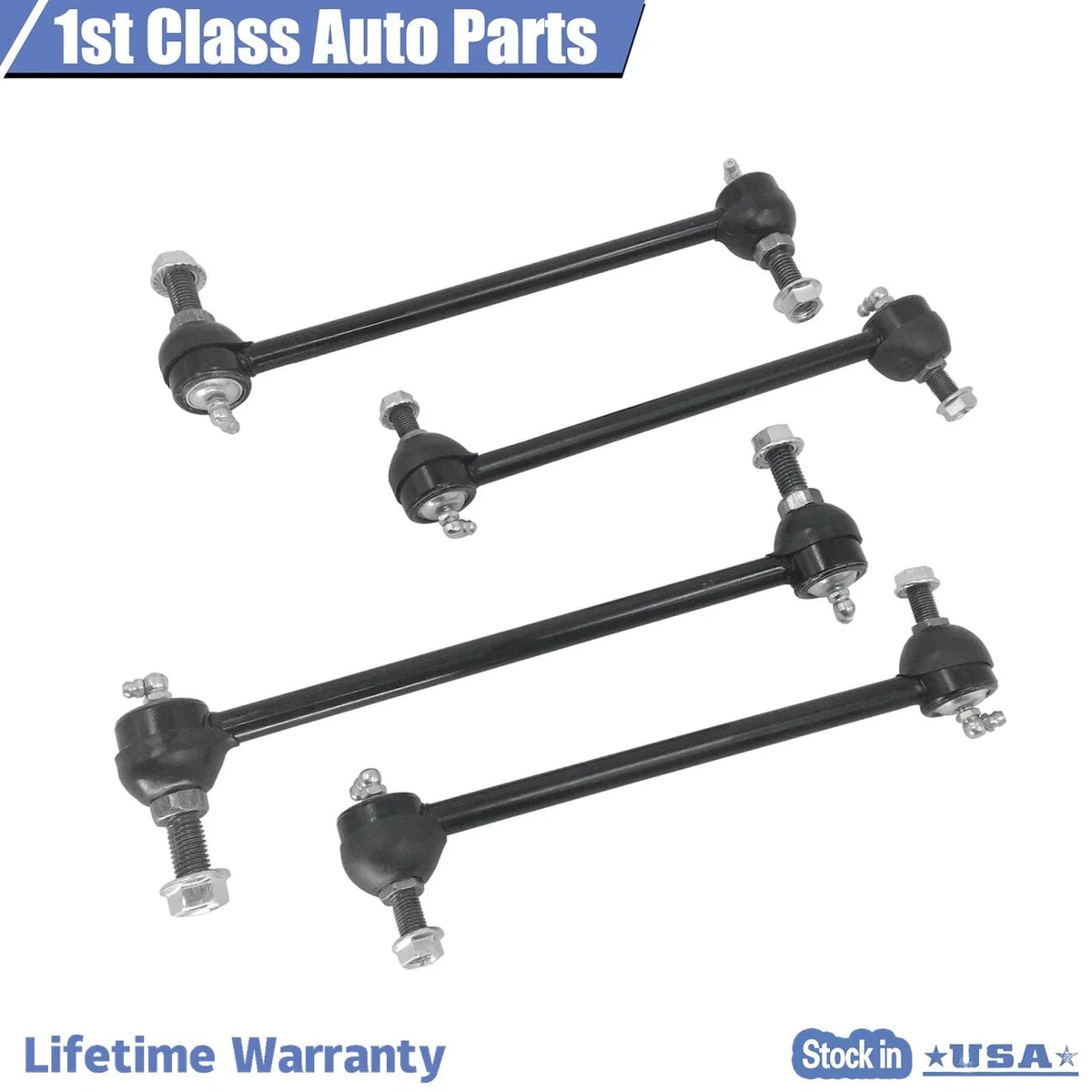 Set of 4 Front Suspension Stabilizer for Avalon Camry Solara ES300 RX330 (2001–2016)