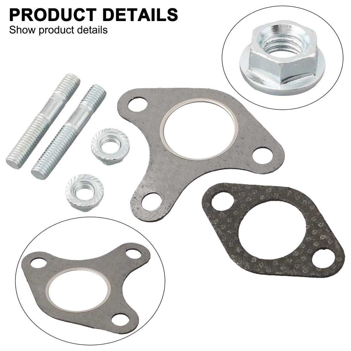 Muffler Gasket Kit for GX390 GX340 GX270 (13HP)
