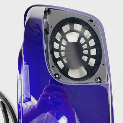 Boom Right Saddlebag Speaker Lid for Harley Davidson Touring (2014–2023) - Zephyr Blue