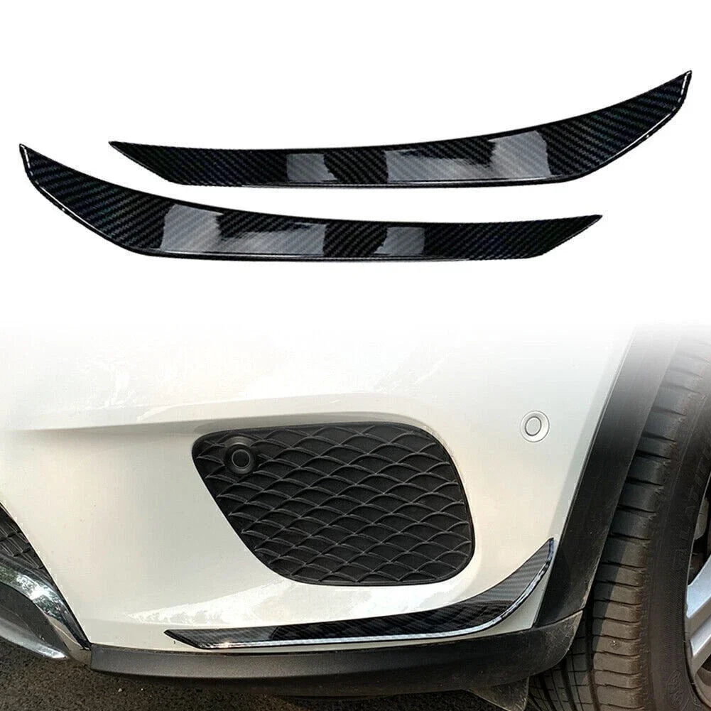 Front Bumper Lip Splitter for Mercedes Benz GLB X247 (2020–2021) Carbon Black