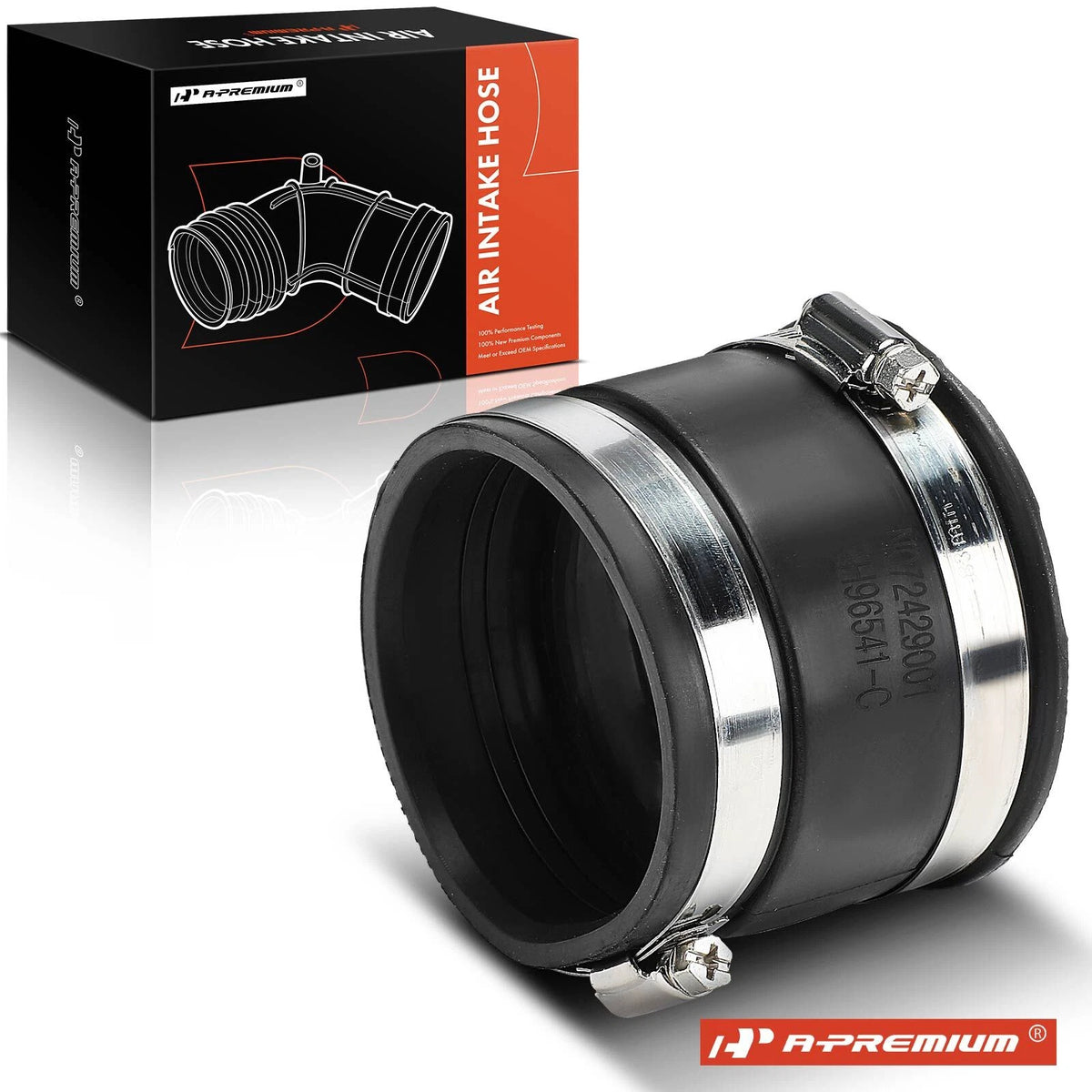 Resonator to Air Cleaner Engine Air Intake Hose for Honda Accord (2003–2007) 17251RAAA00, 696-541