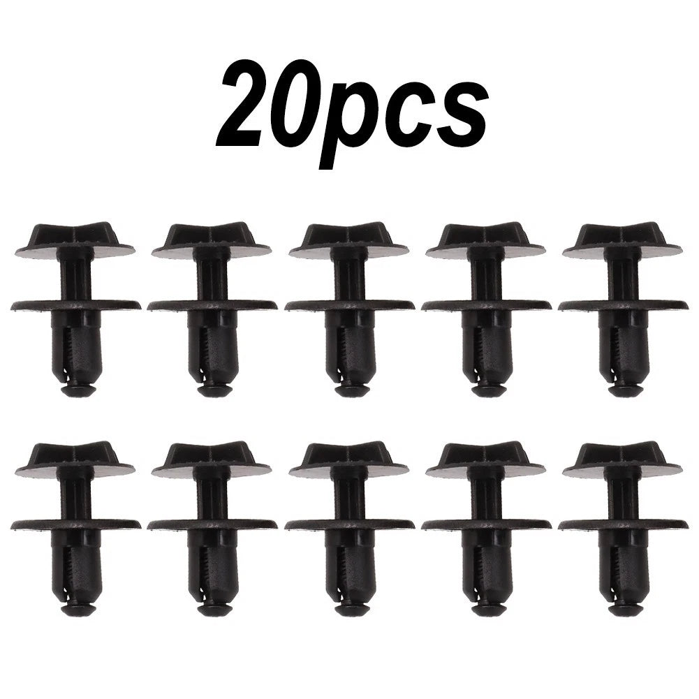 20Pcs Panel Clip for Battery Cover (Fits 9mm Hole)