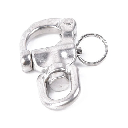 Snap Shackle for Marine Use - 70mm Marine Grade 316 Stainless Steel
