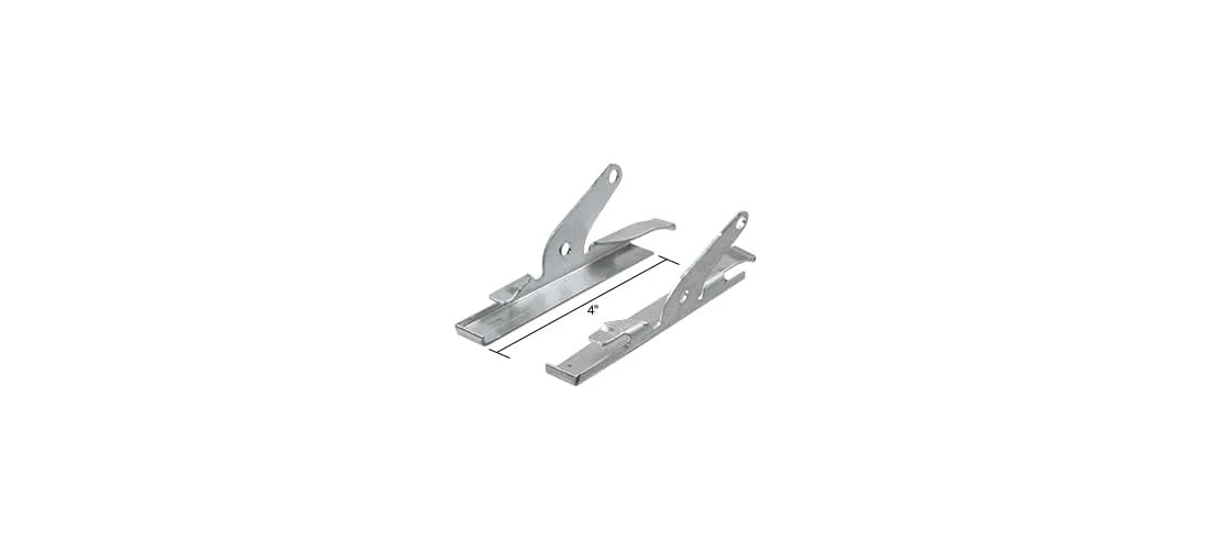 4" Jalousie Window Glass Clip for Pan Am