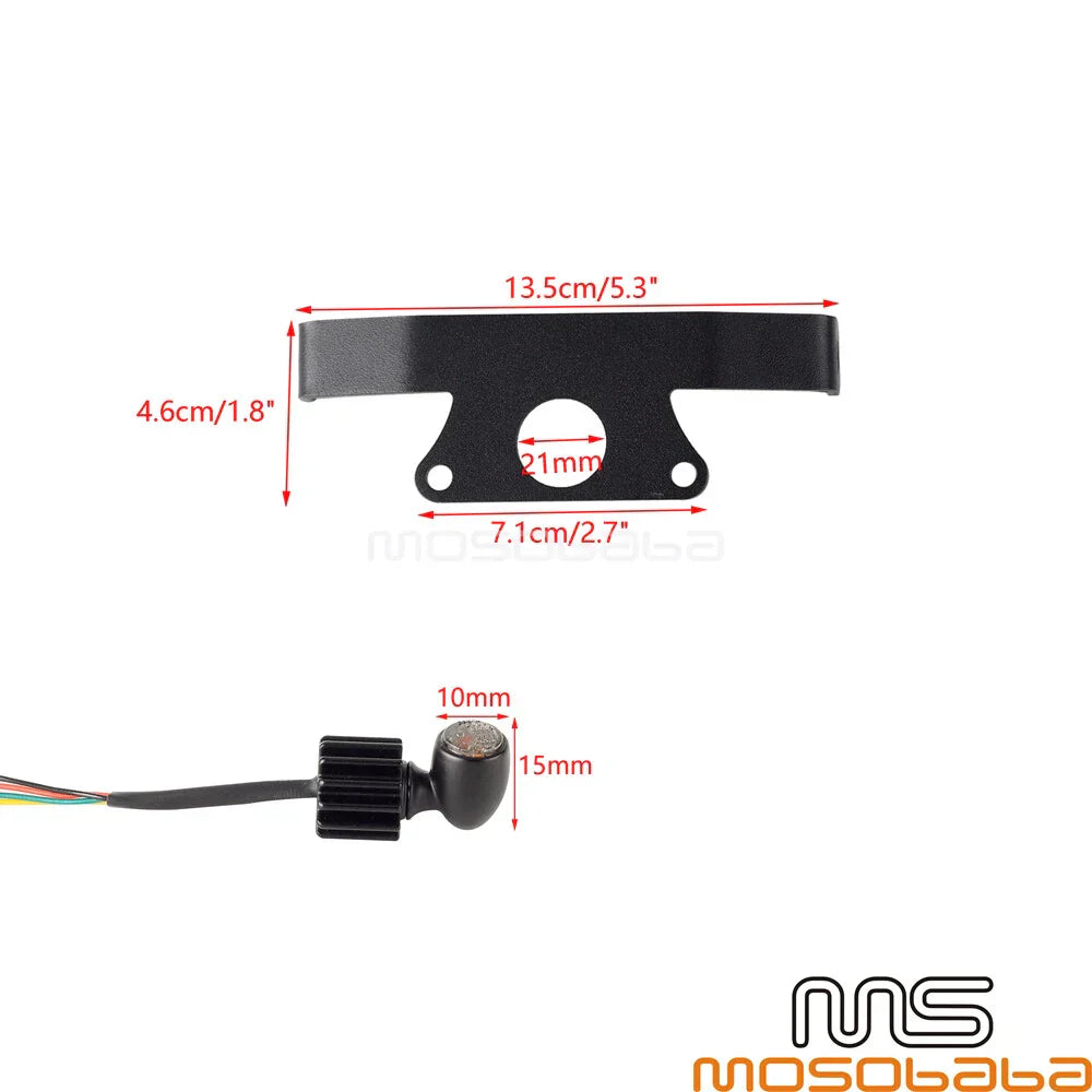 LED Turn Lights with Holder Mount for Harley Sportster S RH1250S (2021-2023)