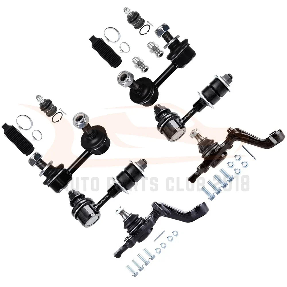 10Pcs Ball Joint Sway Bar Rack Bellow for Toyota Tacoma (2001–2004)