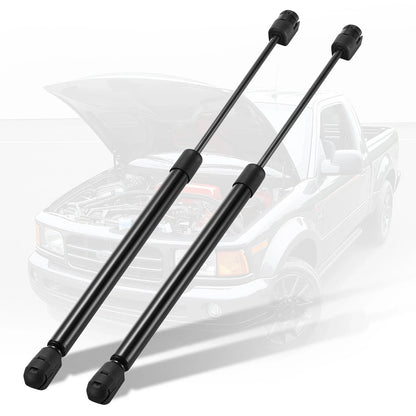2X Lift Supports for Truck Camper Top Rear Window (28Lbs)