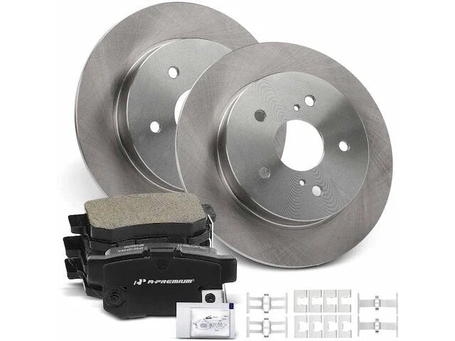 Rear Brake Pad and Rotor Kit for Suzuki SX4 (2012) NF965YN