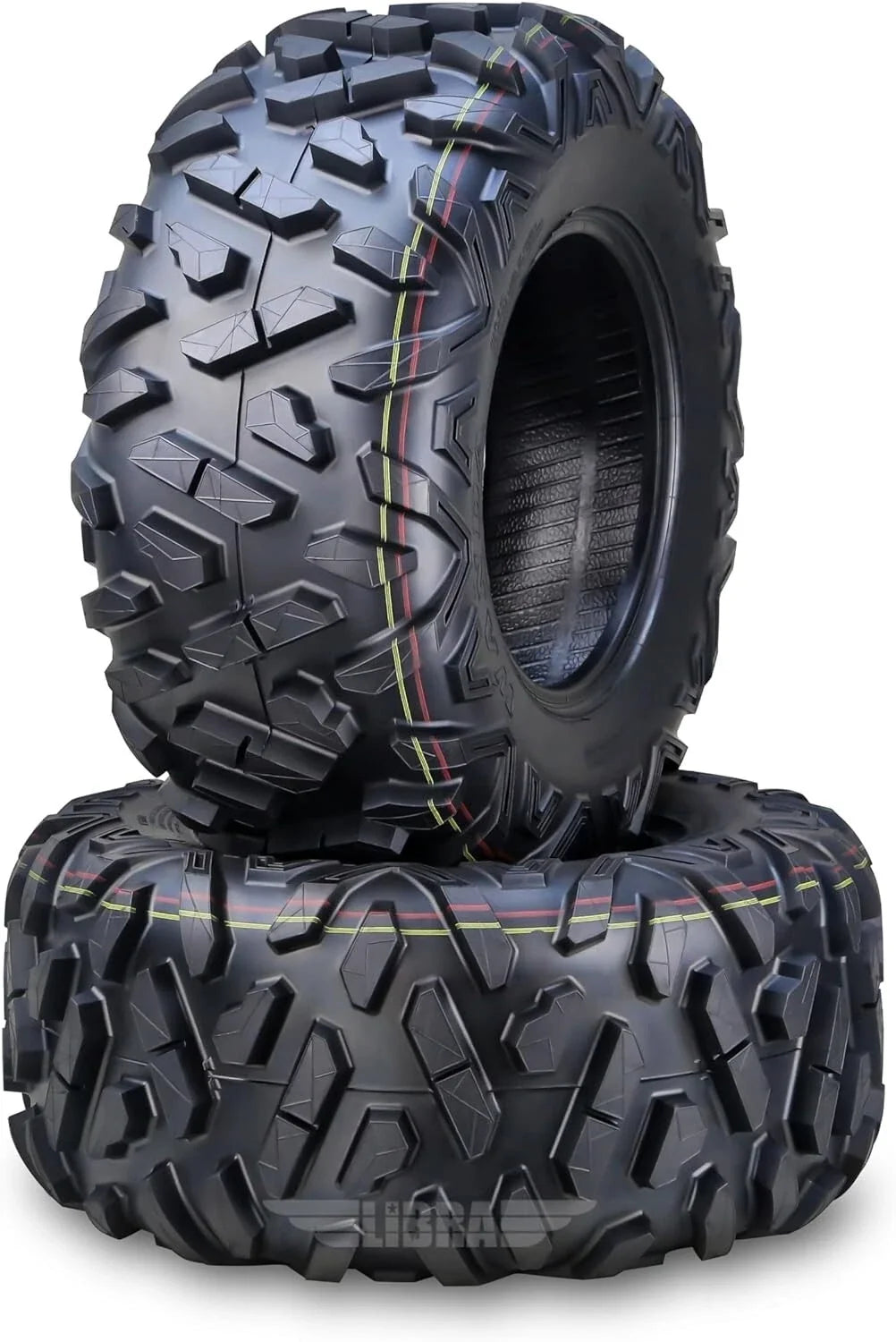 Set of 2 UTV ATV Tires 23x11-10 23x11x10 6PR for Kawasaki MULE 2510 (2000–2002)