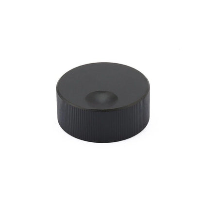 32mm Black Aluminum Potentiometer Volume Knob for 6mm Shaft