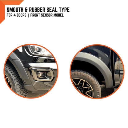 6" Grey Wildtrak Fender Flares for Ford Ranger PX3 (2018-2021)