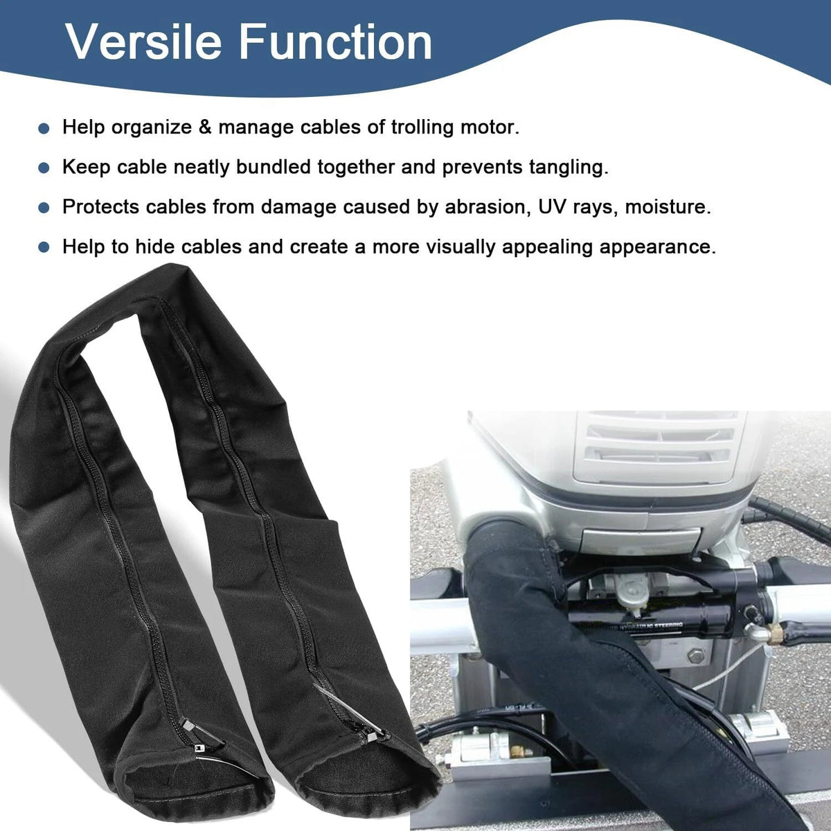 48" Marine Cable-Hose Rigging Protector Cover ZRS-1-DP