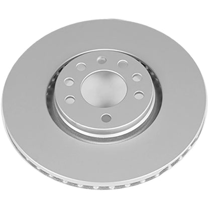Set of 2 Powerstop Brake Discs for Saab 9-3X 9-3 (2003–2011) SET-P15EBR687EVC-2