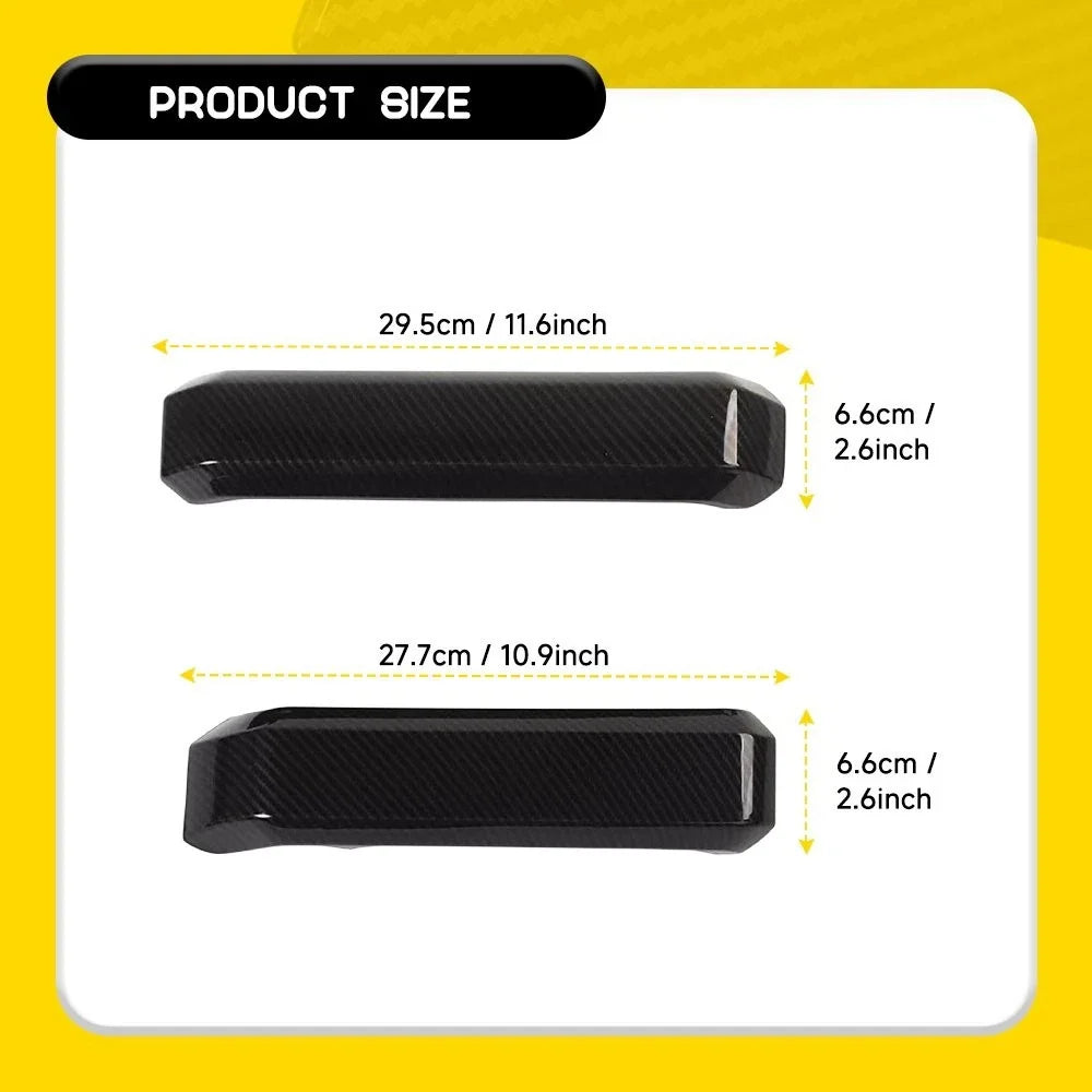 Set of 4 Carbon Fiber Door Handle Covers for Ford F150 (2015–2020)