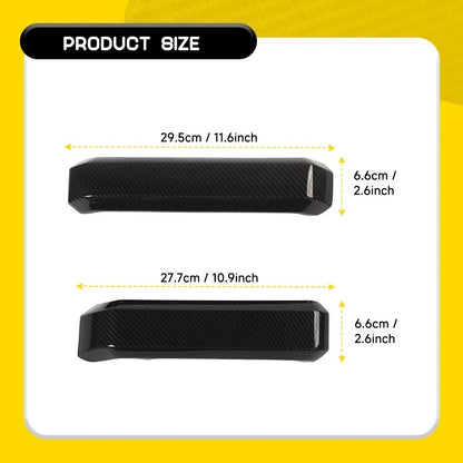 Set of 4 Carbon Fiber Door Handle Covers for Ford F150 (2015–2020)