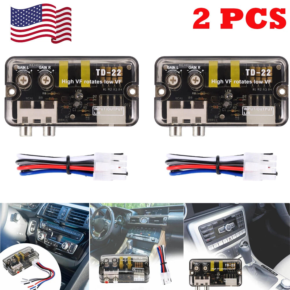 High to Low Line Control Converter for Auto Amp Amplifier