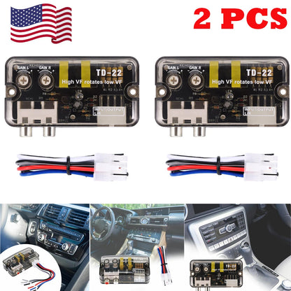 High to Low Line Control Converter for Auto Amp Amplifier