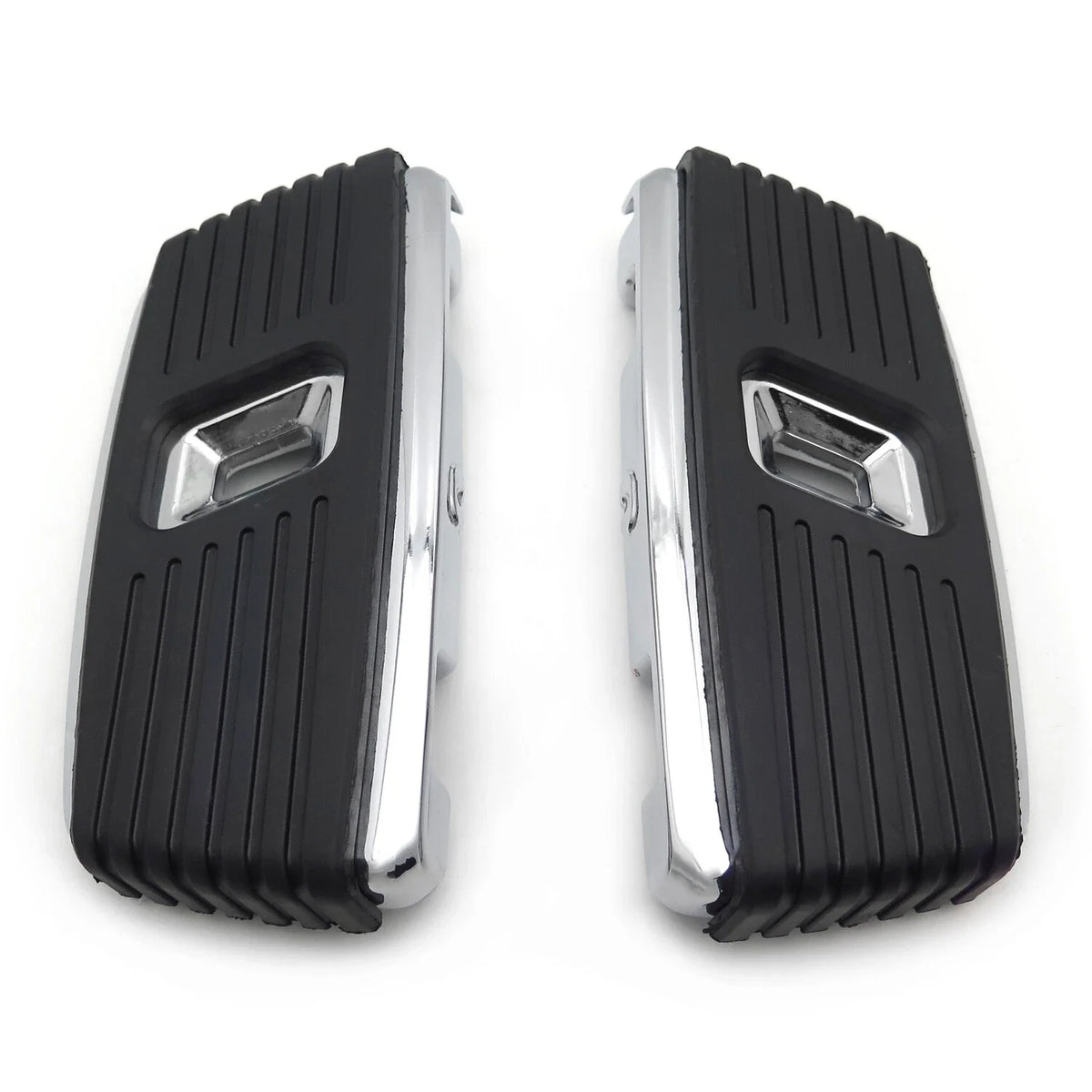 Chrome Front Rear Floorboard Kit for Harley Touring FLHR FLHX (1986–2019)