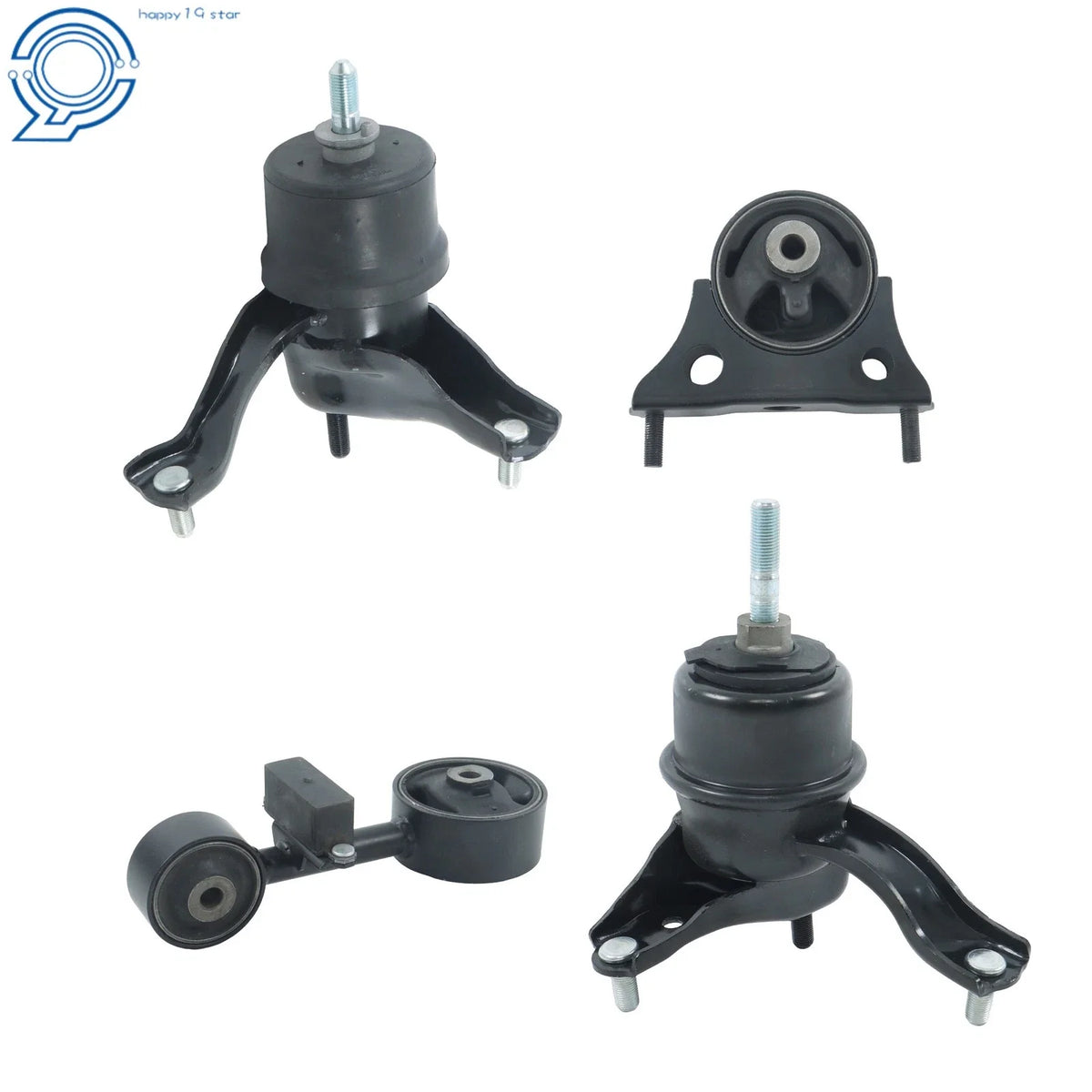 Set of 4 Engine Motor & Transmission Mounts for Toyota Highlander (2001–2003)