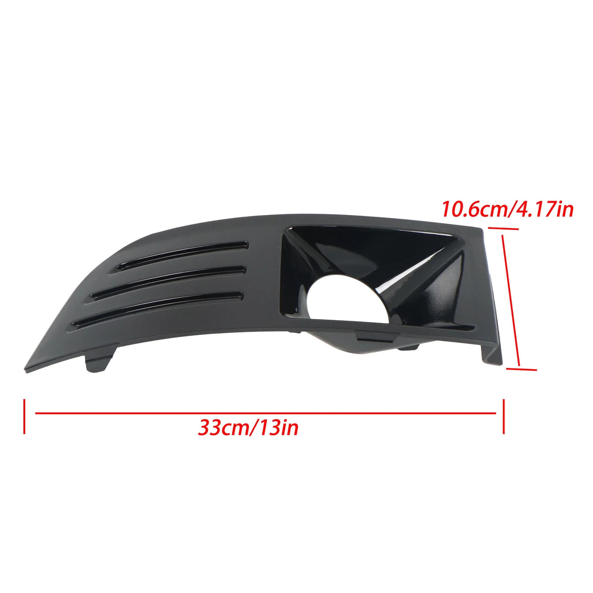 Fog Light Covers Set for Ford Flex (2009–2012) Black