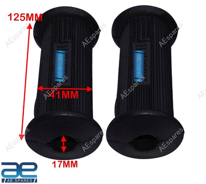 Rubber Footrest Set for Triumph 650 500 Bonneville Trident 750 T150
