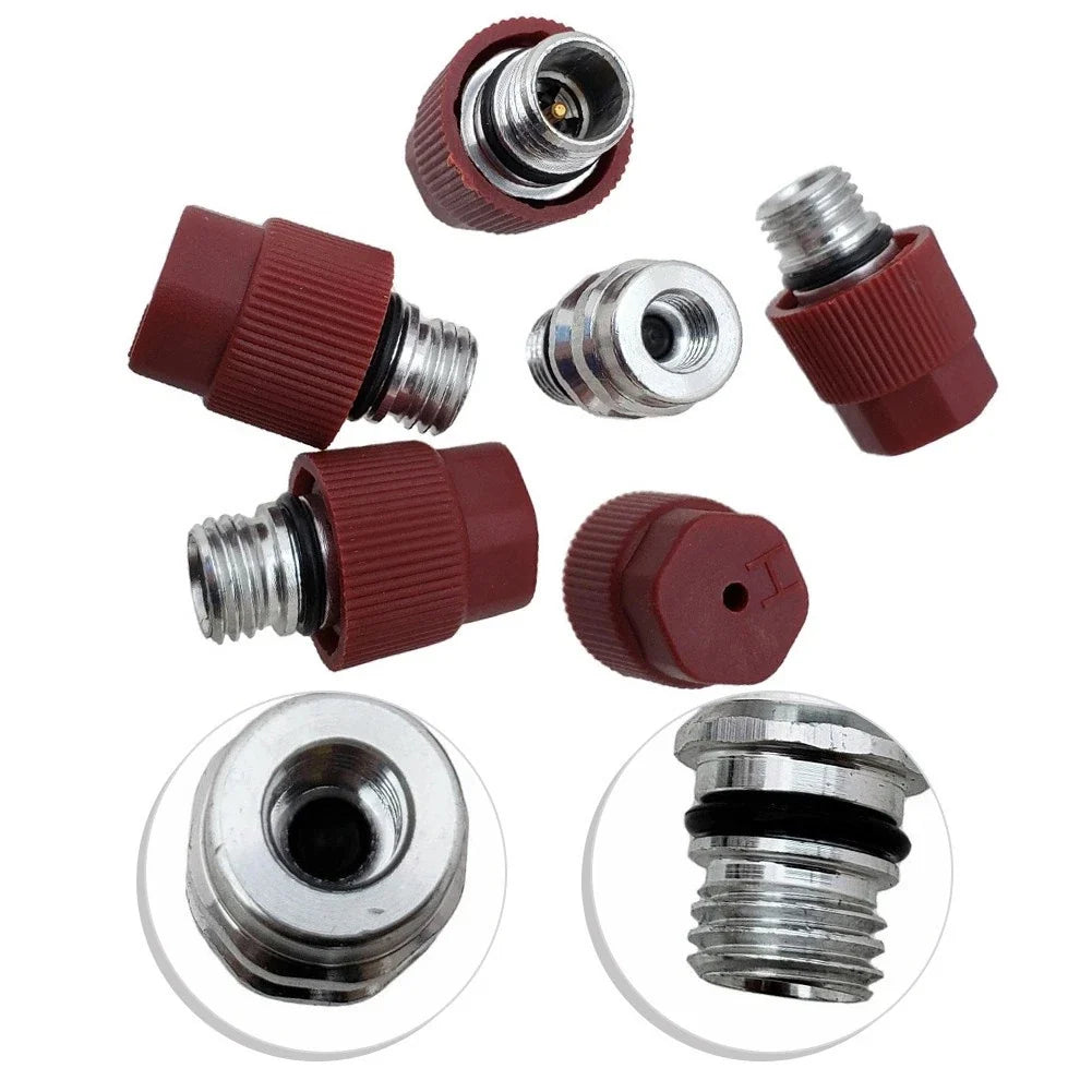 5pc High Side A/C Service Ports for R134A - BAS03011, 15-5438, 800-955