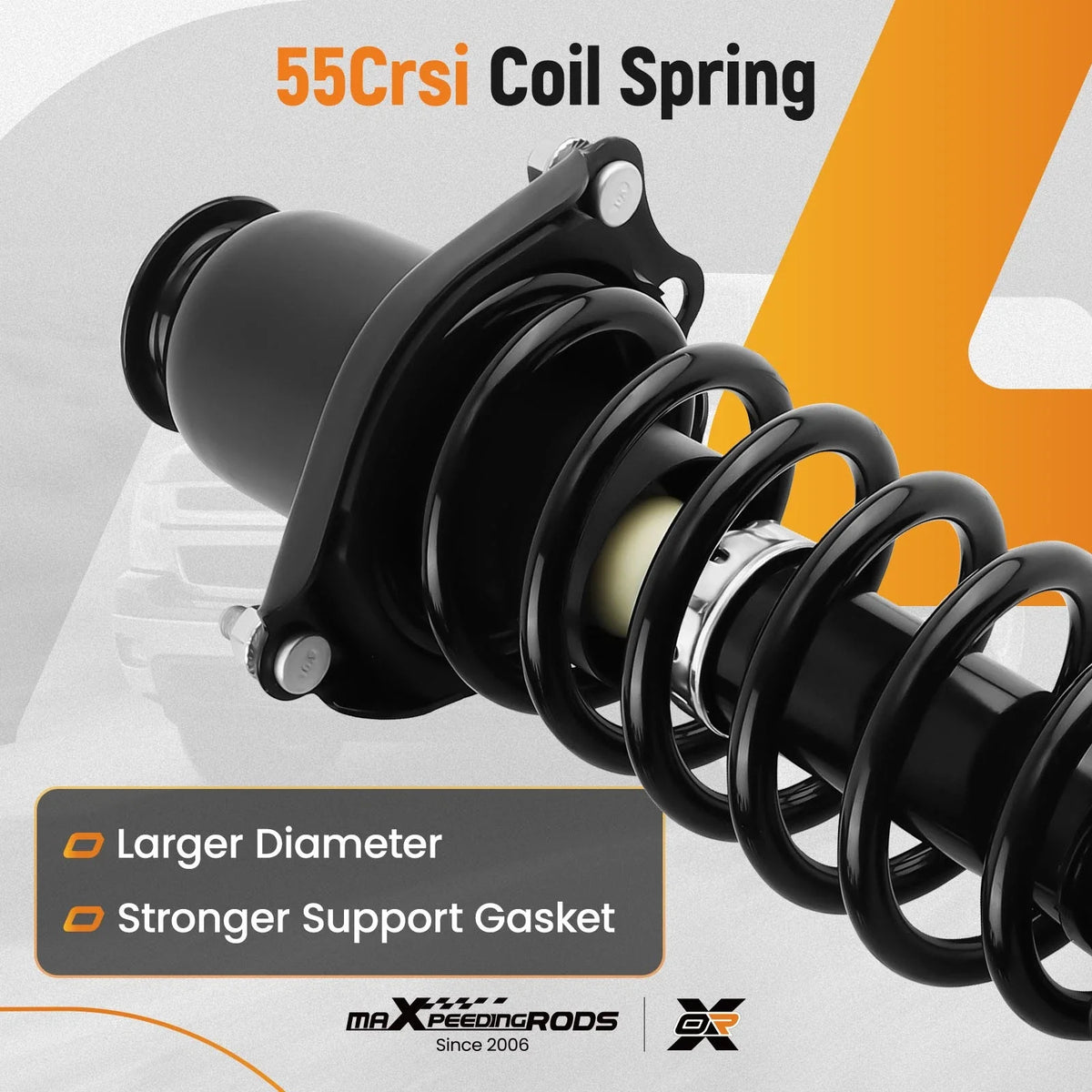 Rear Struts w/Coil Springs for Toyota Corolla (2009–2013) 1.8L 2.4L