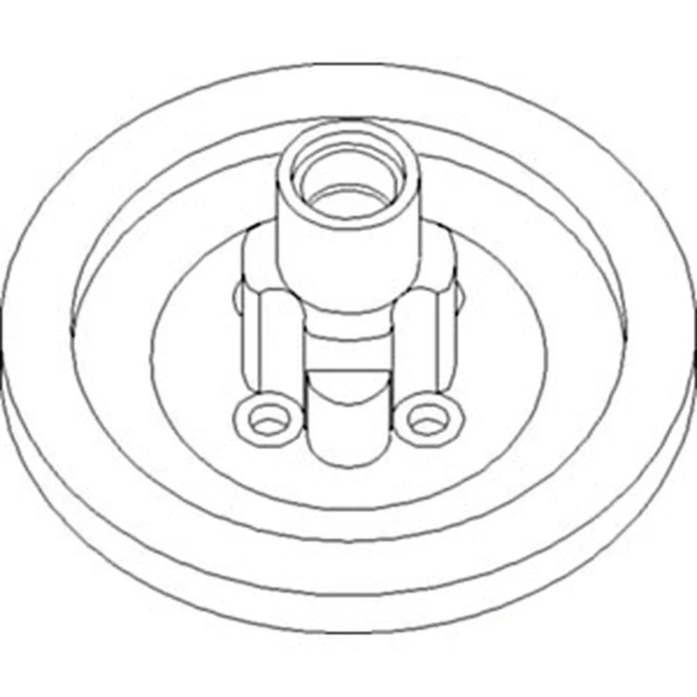 AH131248 Fan Drive Pulley for John Deere Separator CTS 9400 9500 9500SH