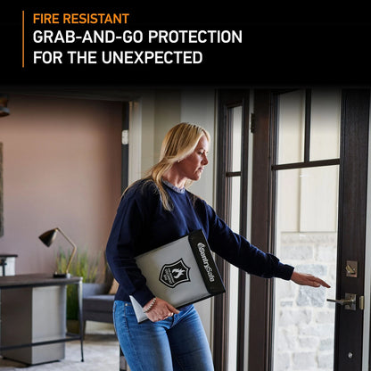 Portable Fire and Water Resistant Bag for SentrySafe (0.1 Cubic Feet)