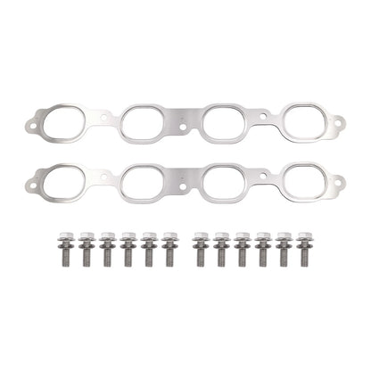 2X Steel Header Exhaust Manifold Gaskets for Chevrolet Silverado 1500 (2014–2024) 12657093, 111082601