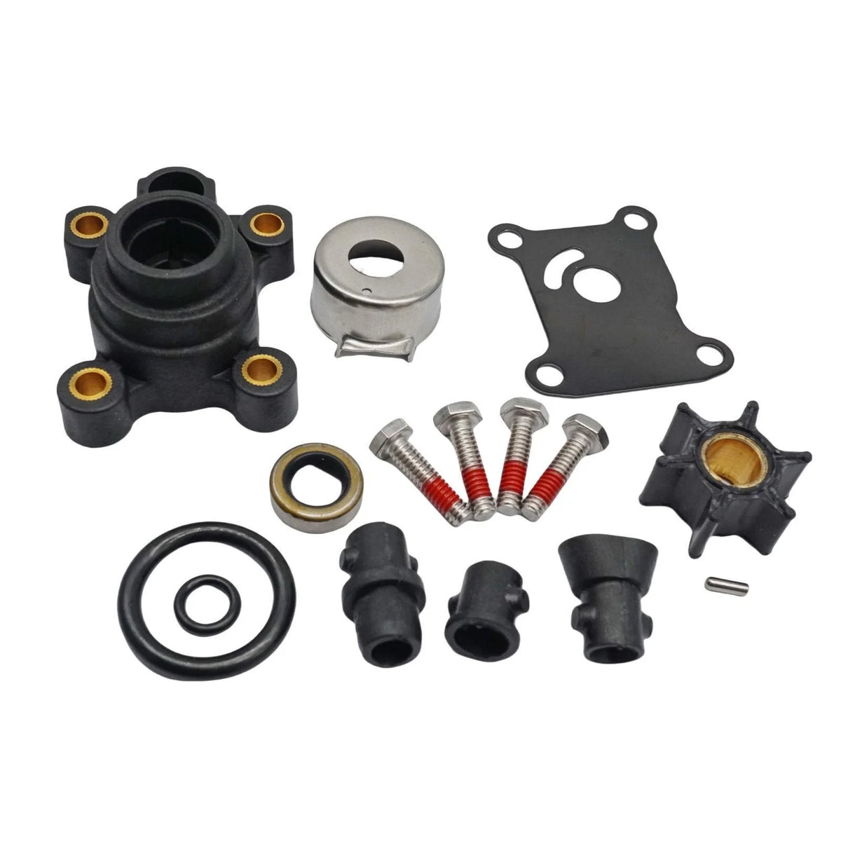 Water Pump Impeller Repair Kit for Johnson Evinrude Outboard 8-15 HP (394711)