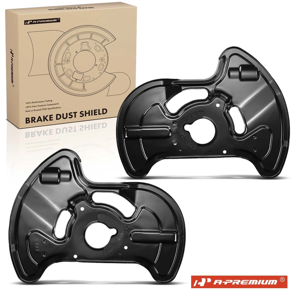 Brake Dust Shield for Mercedes-Benz E400 SLC300 SLK250 (2017–2020)