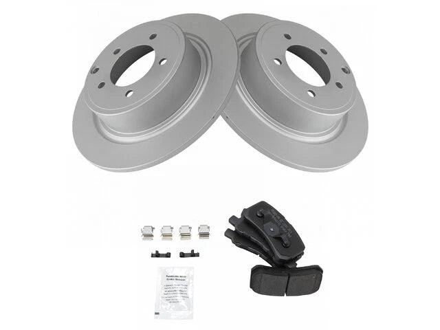 Brake Pad and Rotor Kit for Mitsubishi Lancer (2008–2010, 2012–2017) 57354JMXC